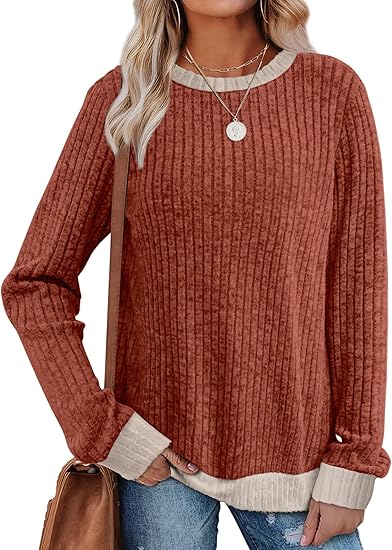 Women's Long Sleeve Tops Sweaters
